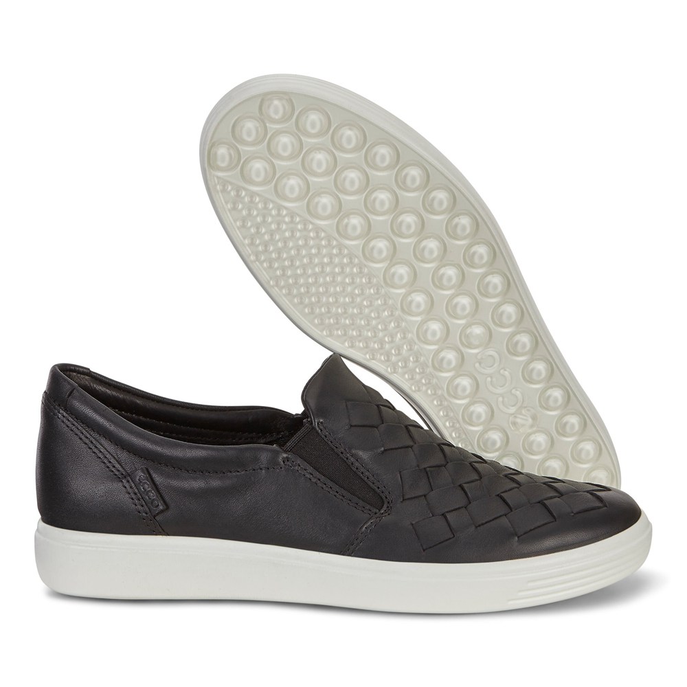 Tenis Mujer - ECCO Soft 7 - Negros - IUZ210894